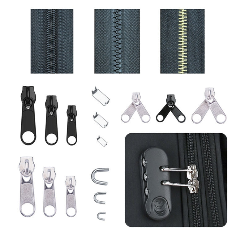 84pcs Zinc Alloy Painted Nylon Zipper Puller Set For Clothing Tent Install - DIY Apparel Sewing by PMC Jewellery | Online Shopping South Africa | PMC Jewellery | Buy Now Pay Later Mobicred