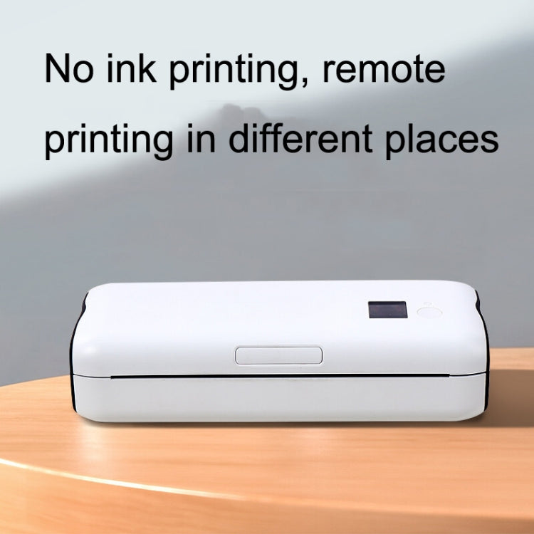 Home Small Phone Office Wireless Wrong Question Paper Student Portable Thermal Printer, Style: Remote Edition+50pcs A4 Paper - Receipt Printers by PMC Jewellery | Online Shopping South Africa | PMC Jewellery | Buy Now Pay Later Mobicred