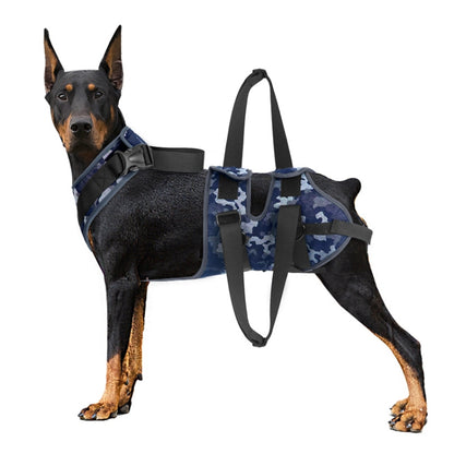 Injured Dog Auxiliary Leash Front and Rear Leg Double Slings For Large and Medium-sized Dogs, Size: L - Leashes by PMC Jewellery | Online Shopping South Africa | PMC Jewellery