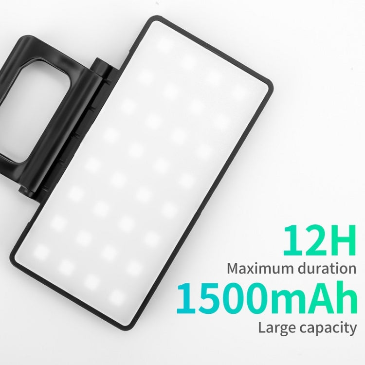 Outdoor Live Photography Multi-angle Brightness Adjustment Mobile Phone Fill Light, Specification: RGB Color - Selfie Light by PMC TechLife | Online Shopping South Africa | PMC TechLife | Buy Now Pay Later Mobicred