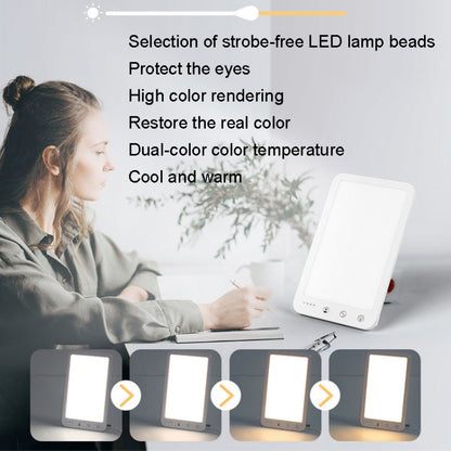 JSK-30 LED Timing Intelligent Dimming SAD Therapy Lamp, Specification: With Power Line+US Plug - Others by PMC Jewellery | Online Shopping South Africa | PMC Jewellery