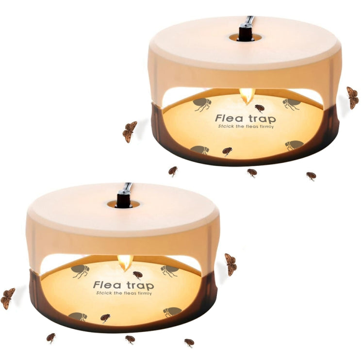 2pcs SK111 Pet Household Flea Lamp Flea Sticky Trapper Flea Capture Device(US Plug) - free shipping - PMC TechLife - Order now!