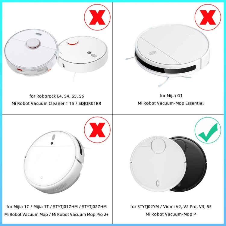For Xiaomi Mijia STYJ02YM Vacuum Cleaner Accessories 2pcs Wet Mop - free shipping - PMc TechLife - Order now!