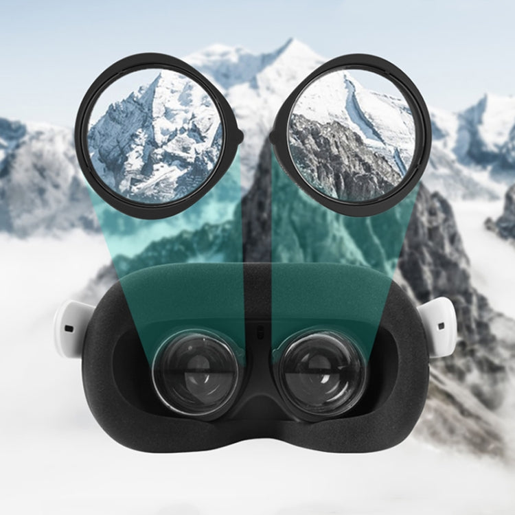 For Oculus Quest 2 Hifylux Q2-QF11 1pair Myopia Lens Frame Aspheric Resin VR Glasses Accessories(300 Degrees) - free shipping - PMC Jewellery - Order now!