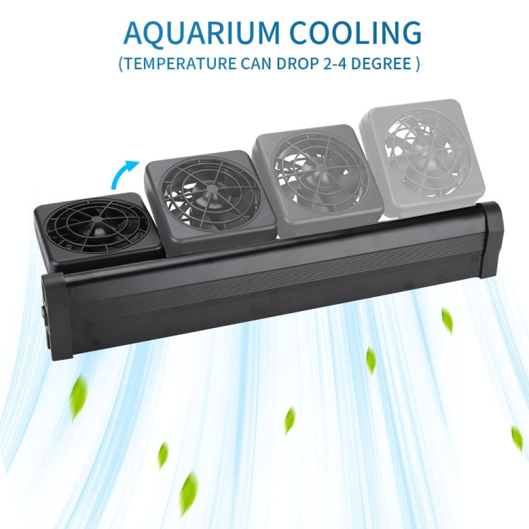Fish Tank Cooling Fan Cooling Silent Aquarium Fan, Specification: 1 Head US Plug - Fish Tanks & Accessories by PMC TechLife | Online Shopping South Africa | PMC TechLife | Buy Now Pay Later Mobicred
