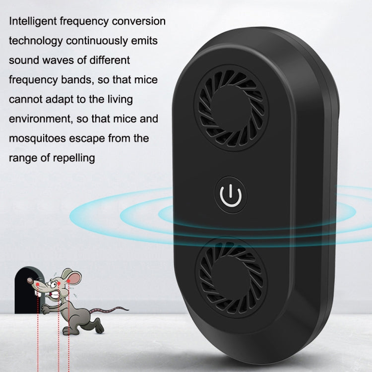 Ultrasonic Mosquito Repellent Multifunctional Electronic Insect Repellent UK Plug(Black) - Repellents by PMC Jewellery | Online Shopping South Africa | PMC Jewellery | Buy Now Pay Later Mobicred