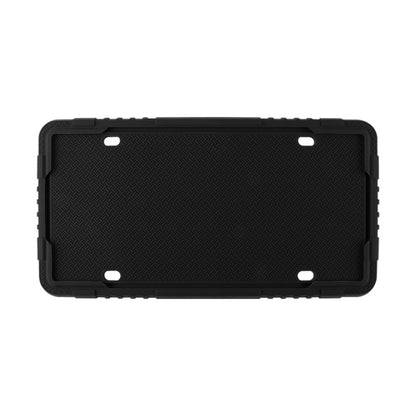 For North American Models Silicone License Plate Frame, Specification: 1pcs Black - License Plate Covers & Frames by PMC Jewellery | Online Shopping South Africa | PMC Jewellery | Buy Now Pay Later Mobicred