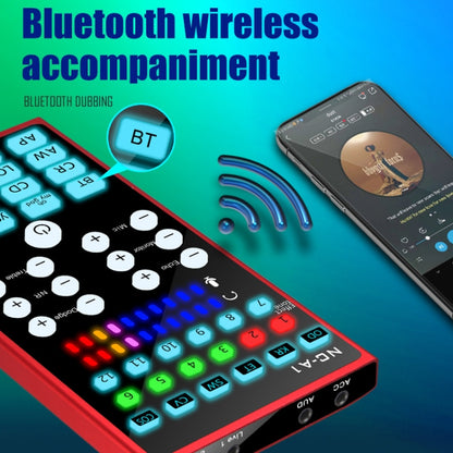 NC-A1 Bluetooth 5.0 Sound Card 12 Kinds Of Sound Effects Support Real-Time Monitoring - Live Sound Effects Processors by PMC Jewellery | Online Shopping South Africa | PMC Jewellery | Buy Now Pay Later Mobicred