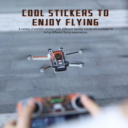 For DJI Mini 3 Pro Remote Control Body Sticker ,Spec: RC With Screen(Domineering Eagle) - Stickers by RCSTQ | Online Shopping South Africa | PMC Jewellery | Buy Now Pay Later Mobicred