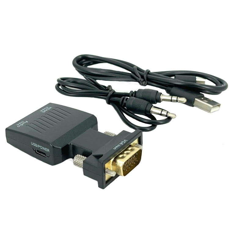 VGA to HDMI Projector HDMI Adapter With Audio Cable Computer HD Converter - Adapter by PMC Jewellery | Online Shopping South Africa | PMC Jewellery | Buy Now Pay Later Mobicred