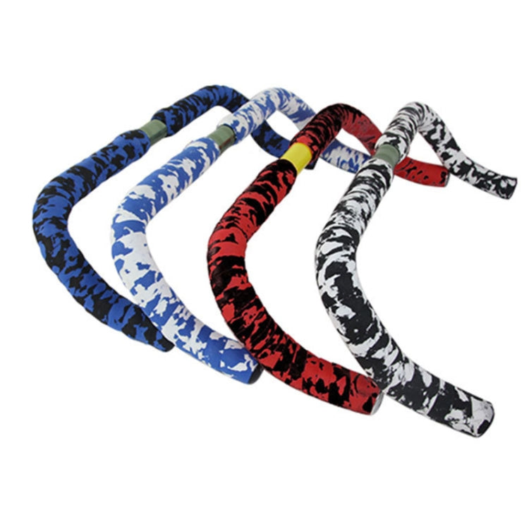 Camouflage Bicycle Curved Handlebar Straps(Yellow Black) - Decorative Accessories by PMC TechLife | Online Shopping South Africa | PMC TechLife | Buy Now Pay Later Mobicred