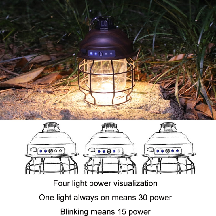 Outdoor Camping Portable Light With Carabiner, Color: Copper - Camping Lighting by PMc TechLife | Online Shopping South Africa | PMc TechLife | Buy Now Pay Later Mobicred