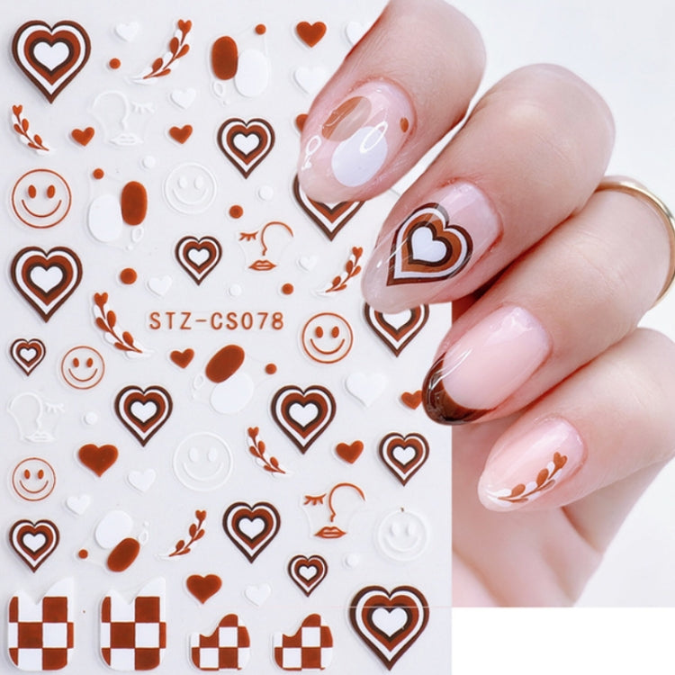 French Style Manicure Sticker Pop Stripe Line Nail Sticker(Stz-CS078) - Nail Stickers by PMC Jewellery | Online Shopping South Africa | PMC Jewellery | Buy Now Pay Later Mobicred