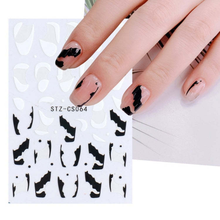 French Style Manicure Sticker Pop Stripe Line Nail Sticker(Stz-CS064) - Nail Stickers by PMC Jewellery | Online Shopping South Africa | PMC Jewellery | Buy Now Pay Later Mobicred