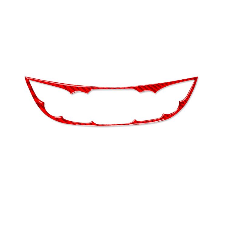 For Chevrolet Malibu 2016-2024 A Model Left-hand Drive Central Control Button Panel Sticker(Red) - Car Interior Mouldings by PMc TechLife | Online Shopping South Africa | PMc TechLife | Buy Now Pay Later Mobicred