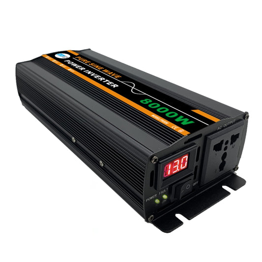 8000W (Actual 1300W) 60V to 220V High Power Car Sine Wave Inverter Power Converter - Pure Sine Wave by PMC Jewellery | Online Shopping South Africa | PMC Jewellery