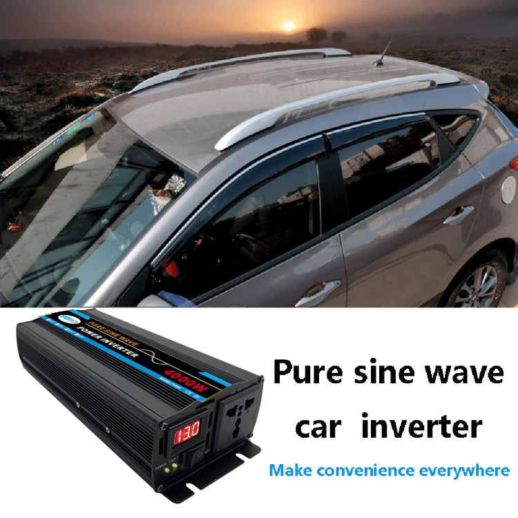 8000W (Actual 1300W) 60V to 220V High Power Car Sine Wave Inverter Power Converter - Pure Sine Wave by PMC Jewellery | Online Shopping South Africa | PMC Jewellery