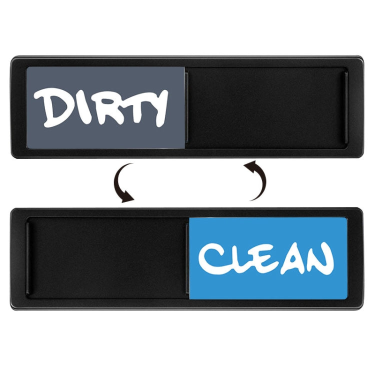 Dishwasher Magnet Clean Dirty Sign Double-Sided Refrigerator Magnet(Black-Blue Gray) - Dish Washers & Accessories by PMc TechLife | Online Shopping South Africa | PMc TechLife | Buy Now Pay Later Mobicred