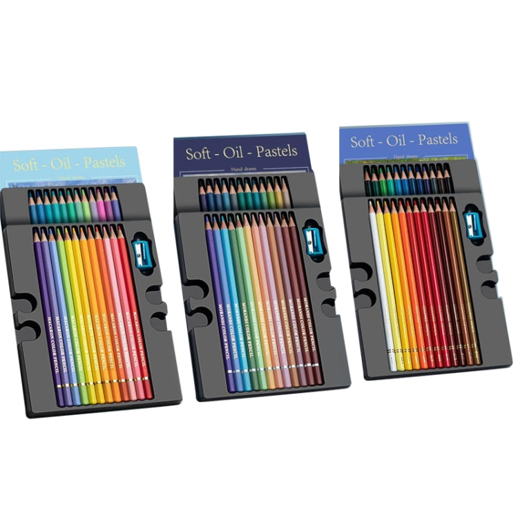 24 Colors Oily Bright Color Pencil Studio Special Set Classic Model - Art Supplies by PMC TechLife | Online Shopping South Africa | PMC TechLife | Buy Now Pay Later Mobicred