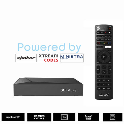 XTV Air 2GB+16GB Infrared Remote Version Mini HD 4K Android TV Network Set-Top Box Amlogic S905w2 Quad Core(EU Plug) - Amlogic S905 by PMC Jewellery | Online Shopping South Africa | PMC Jewellery | Buy Now Pay Later Mobicred