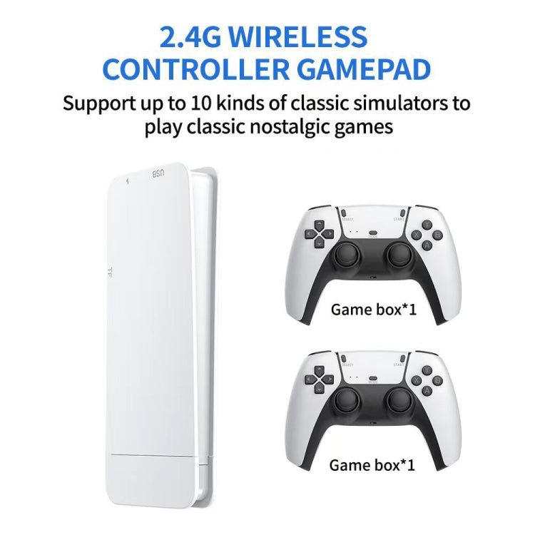 M15 HDMI HD 4K TV Dual Handle Game Console 128G 30000 Games - Pocket Console by PMC TechLife | Online Shopping South Africa | PMC TechLife