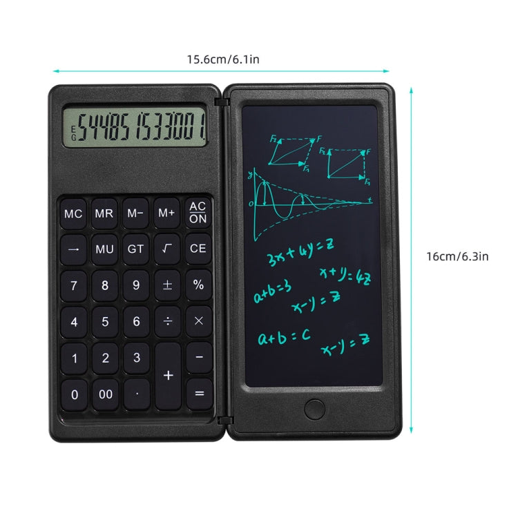 Basic Model 6 inch Learning Business Office Portable Foldable LCD Writing Board Calculator -  by PMC TechLife | Online Shopping South Africa | PMC TechLife | Buy Now Pay Later Mobicred