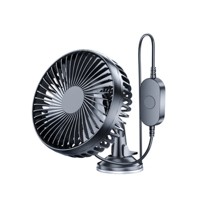 SUITU  12V/24V Mini Car Fan USB Charging Single Head Fan 360 Degree Cooling Fan, Style: Seat Back Model - Heating & Fans by SUITU | Online Shopping South Africa | PMC Jewellery | Buy Now Pay Later Mobicred