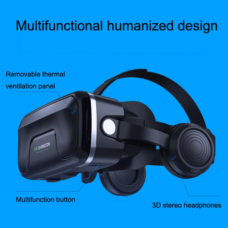 Headphone Version 3D Virtual Reality VR Glasses(Black) - free shipping - PMC TechLife - Order now!