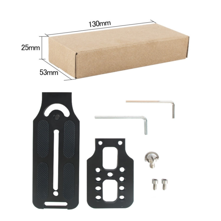 BEXIN  L130-50 Camera Quick Release Plate L-shaped Vertical Board - free shipping - PMc TechLife - Order now!