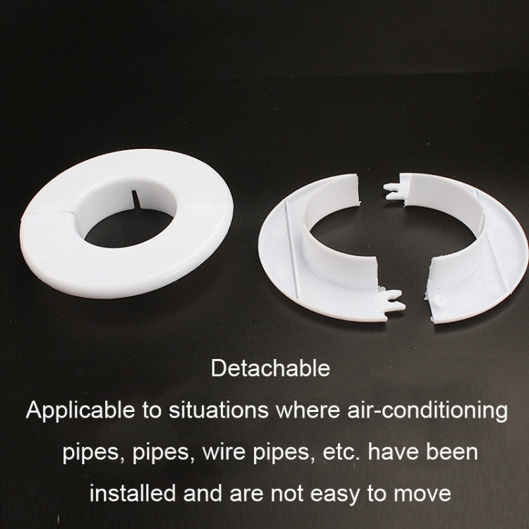 68mm Split Air Conditioning Wall Hole Decorative Cover Plug - Furniture Accessories by PMC Jewellery | Online Shopping South Africa | PMC Jewellery