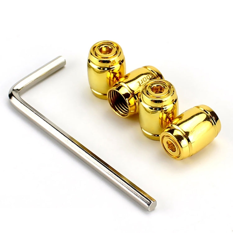 Automobile Valve Core Cap Tire Anti-deflation Valve Decoration(Gold) - Tire Valve Caps by PMC Jewellery | Online Shopping South Africa | PMC Jewellery | Buy Now Pay Later Mobicred