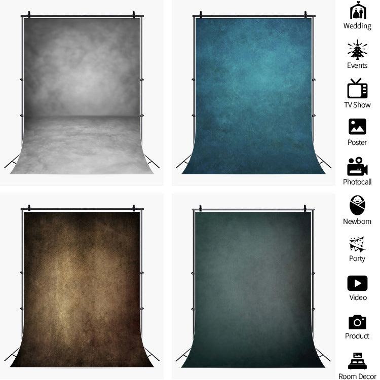 80x120cm Gradient Solid Color Photography Background Cloth Studio Props Decorative Background(11407989) - Gradient Color by PMC Jewellery | Online Shopping South Africa | PMC Jewellery