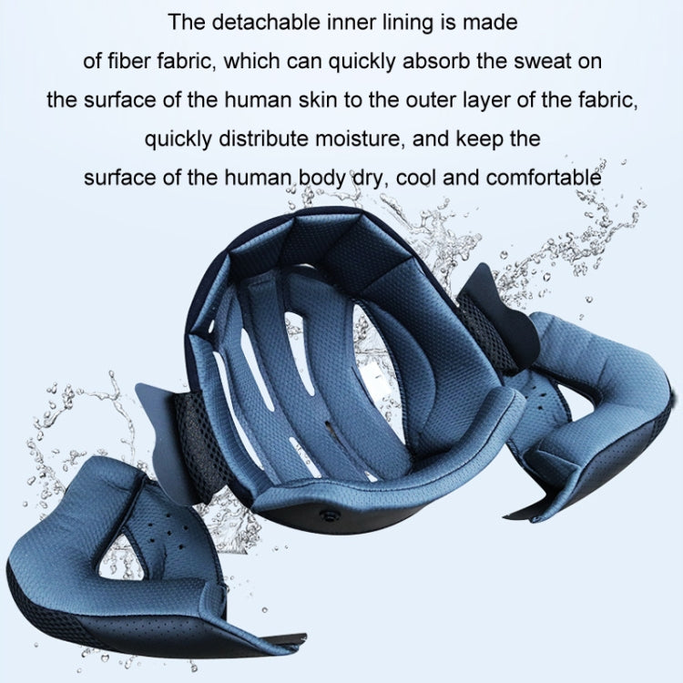 KUQIBAO Motorcycle Bluetooth Headset Double Lens Helmet With Braid, Size: XXL(White) - free shipping - PMC TechLife - Order now!
