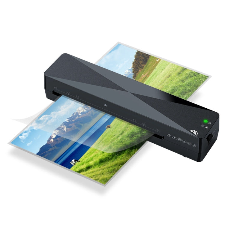 9 Inch A4 Hot Cold Laminator Machine Book Documents Laminator, Size: Only Machine(220V EU Plug) - Photo Film Covering Machine by PMC TechLife | Online Shopping South Africa | PMC TechLife | Buy Now Pay Later Mobicred