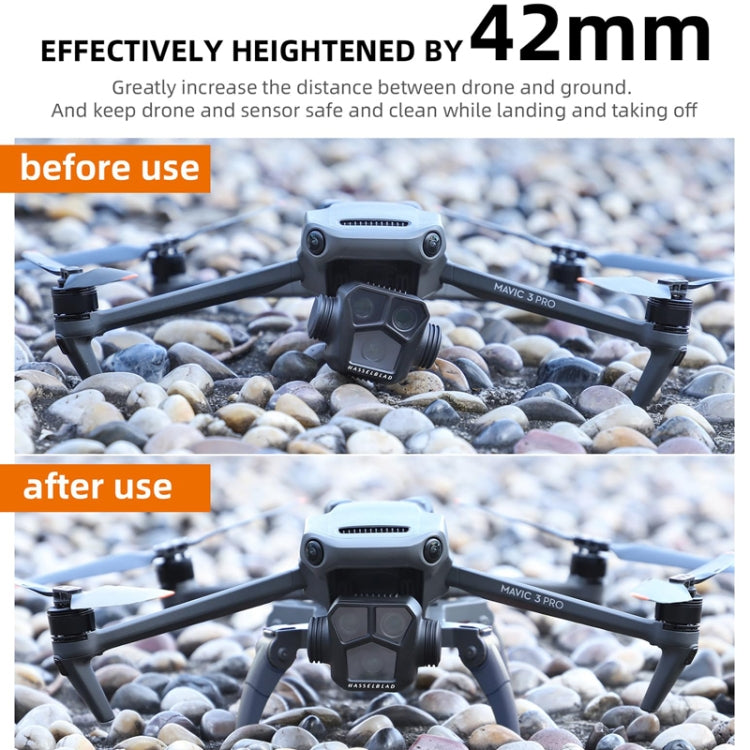 Sunnylife M3P-LG582 For DJI Mavic 3 Pro Folding Increases Tripod Protection Support Spider Landing Rack(Dual Color) - Holder Series by PMC Jewellery | Online Shopping South Africa | PMC Jewellery | Buy Now Pay Later Mobicred