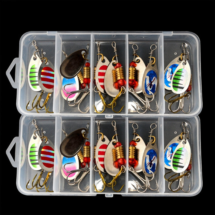 10pcs Roadrunner False Bait Sequins Lure Set, Color Random Delivery - free shipping - PMC TechLife - Order now!