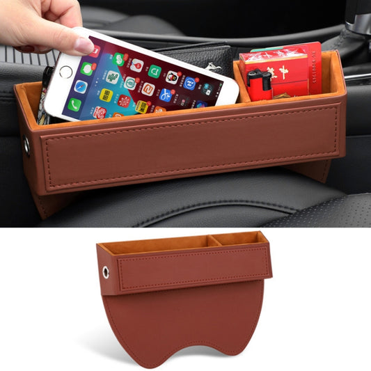 Car Crevice Sundries Storage Box Car Interior Decoration Supplies, Color: Light Brown Co-pilot - Stowing Tidying by PMC Jewellery | Online Shopping South Africa | PMC Jewellery | Buy Now Pay Later Mobicred