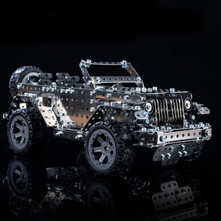 Assembly Off-Road Vehicle Intelligence Manual Assembly Toy Machinery Building Metal Model - Building Blocks by PMC Jewellery | Online Shopping South Africa | PMC Jewellery