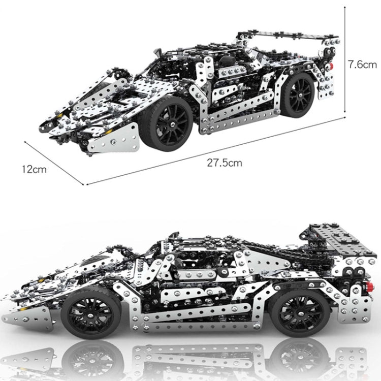 Assembly Metal Car Model Intelligence Handmade Assembly Toy Building Block - Building Blocks by PMC Jewellery | Online Shopping South Africa | PMC Jewellery