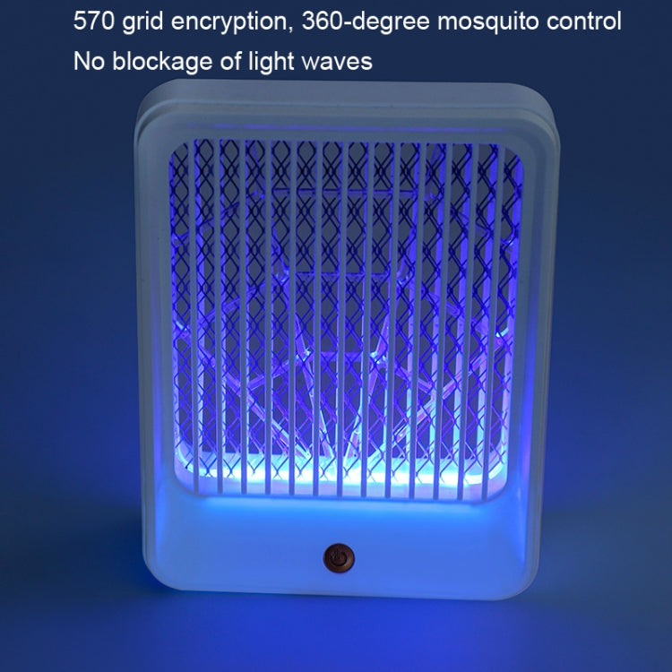 Household USB Wall Mounted Mosquito Killer Lamp, Style: Plug-in Model White - Repellents by PMC Jewellery | Online Shopping South Africa | PMC Jewellery | Buy Now Pay Later Mobicred