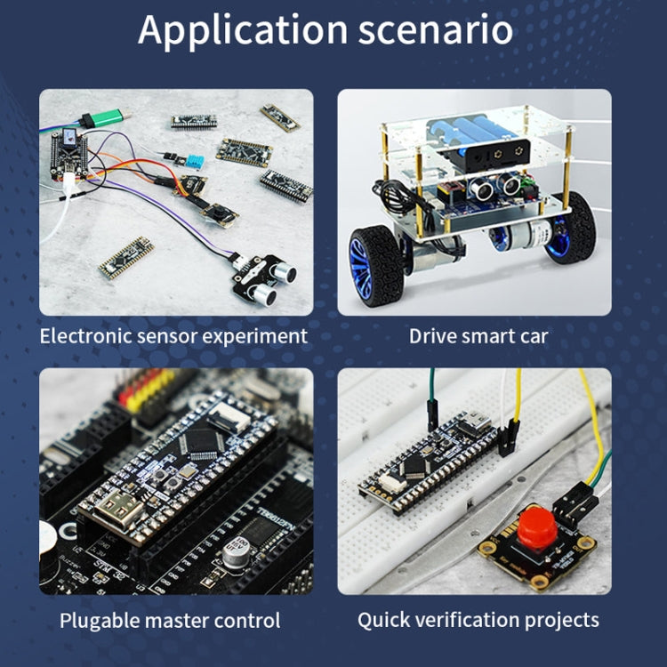 Yahboom MCU RCT6 Development Board STM32 Experimental Board ARM System Core Board, Specification: GD32F103C8T6 - Arduino Nucleo Accessories by Yahboom | Online Shopping South Africa | PMC Jewellery | Buy Now Pay Later Mobicred