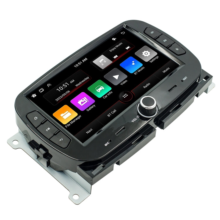 For FIAT 500 Car Android Navigation Bluetooth FM Radio, Memory: 1+32G - Car MP3 & MP4 & MP5 by PMC Jewellery | Online Shopping South Africa | PMC Jewellery | Buy Now Pay Later Mobicred