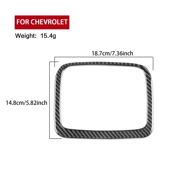 For Chevrolet Malibu 2016-2024 Left-hand Drive Reading Light Frame Decoration Sticker(Red) - Car Interior Mouldings by PMc TechLife | Online Shopping South Africa | PMc TechLife | Buy Now Pay Later Mobicred