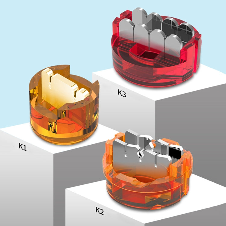 K2 100pcs /Pack Network Cable Telephone Line Connector Moisture-Proof Waterproof Wiring Terminals - Lan Cable and Tools by PMC TechLife | Online Shopping South Africa | PMC TechLife