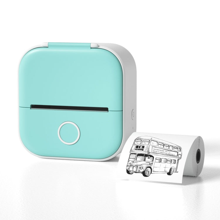 Phomemo T02 Standard Error Mini Pocket Small Portable Bluetooth Phone Photo Label Thermal Printer(Green) - free shipping - PMC Jewellery - Order now!