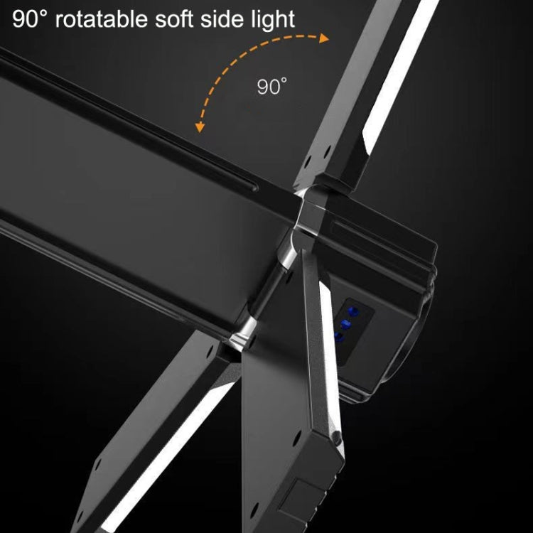 Outdoor Camping Light Folding Lighting Hangable Work Lights Multi-Function Emergency Lights 3000mAh - Camping Lighting by PMc TechLife | Online Shopping South Africa | PMc TechLife | Buy Now Pay Later Mobicred