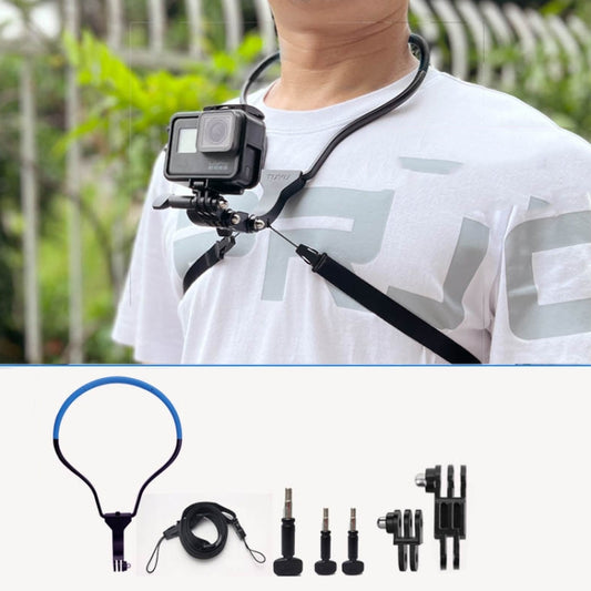 TUYU Camera Neck Holder Mobile Phone Chest Strap Mount  For Video Shooting//POV, Spec: Standard (Blue) - Stand by PMC Jewellery | Online Shopping South Africa | PMC Jewellery | Buy Now Pay Later Mobicred