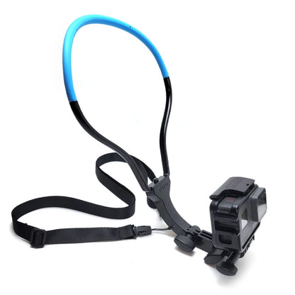 TUYU Camera Neck Holder Mobile Phone Chest Strap Mount  For Video Shooting//POV, Spec: With Phone Clip (Blue) - Stand by PMC Jewellery | Online Shopping South Africa | PMC Jewellery | Buy Now Pay Later Mobicred