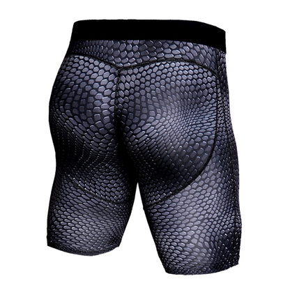 PRO Sports Tight Shorts Men Training Quick Drying Compression Pants, Size: M(Black) - Sports Shorts by PMC Jewellery | Online Shopping South Africa | PMC Jewellery | Buy Now Pay Later Mobicred