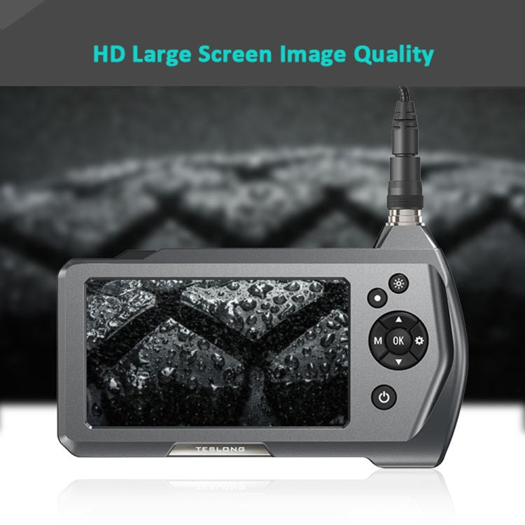 TESLONG NTS450A 4.5-inch Screen Industrial Handheld Endoscope with Light, Speci: 7.6mm Lens-5m -  by TESLONG | Online Shopping South Africa | PMC Jewellery | Buy Now Pay Later Mobicred